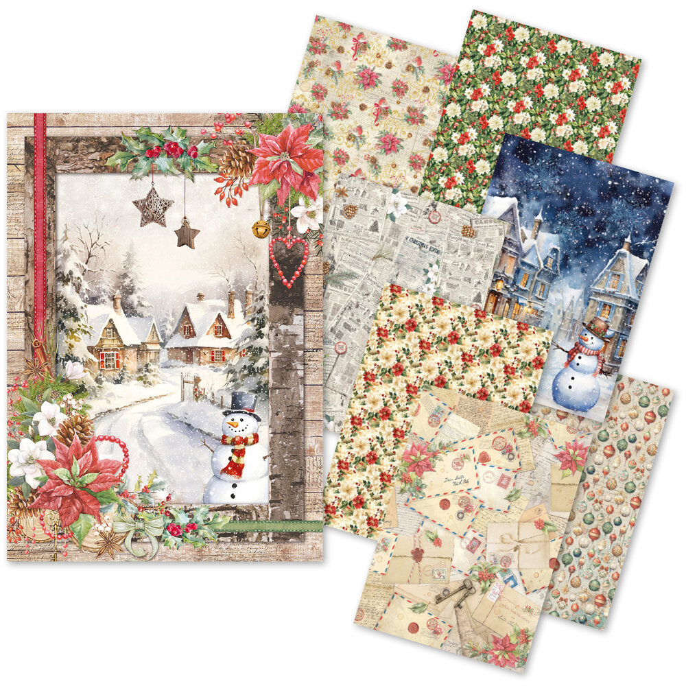 Ciao Bella Christmas Vibes A5 Rice Paper Mixed (8pcs) (CBRS004) (DISCONTINUED) Ciao Bella Christmas Vibes A5 Rice Paper Mixed (8pcs) (CBRS004) (DISCONTINUED)