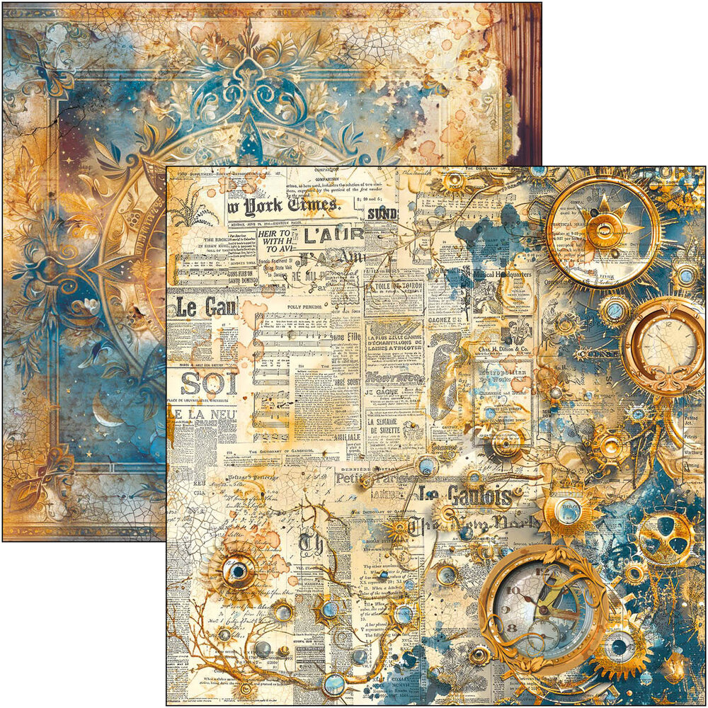 Ciao Bella Esprit de Voyage 12x12 Inch Patterns Pad (8pcs) (CBT082) Ciao Bella Esprit de Voyage 12x12 Inch Patterns Pad (8pcs) (CBT082)