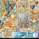 Ciao Bella Esprit de Voyage 12x12 Inch Paper Pad (12pcs) (CBPM082) Ciao Bella Esprit de Voyage 12x12 Inch Paper Pad (12pcs) (CBPM082)