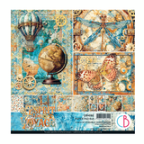 Ciao Bella Esprit de Voyage 8x8 Inch Paper Pad (12pcs) (CBH082) Ciao Bella Esprit de Voyage 8x8 Inch Paper Pad (12pcs) (CBH082)