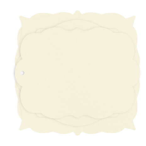 P13 Into the Woods Light Chipboard Embellishments 6x6 Inch Album Base (P13-ITW-57)