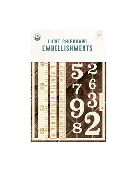 P13 Into the Woods Light Chipboard Embellishments 07 (13pcs) (P13-ITW-50) P13 Into the Woods Light Chipboard Embellishments 07 (13pcs) (P13-ITW-50)