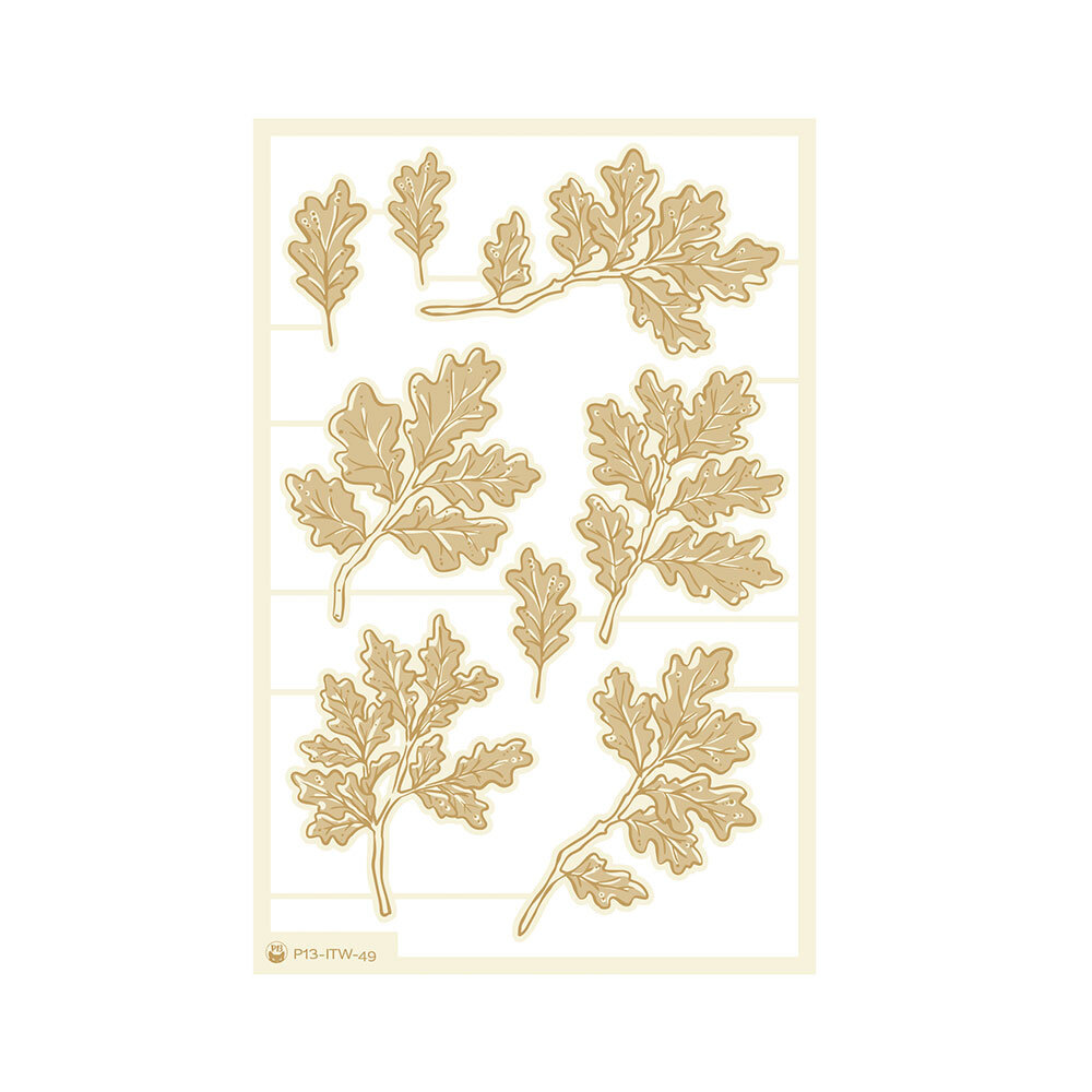 P13 Into the Woods Light Chipboard Embellishments 06 (8pcs) (P13-ITW-49) P13 Into the Woods Light Chipboard Embellishments 06 (8pcs) (P13-ITW-49)
