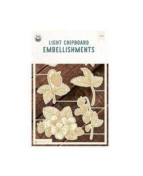 P13 Into the Woods Light Chipboard Embellishments 02 (6pcs) (P13-ITW-45) P13 Into the Woods Light Chipboard Embellishments 02 (6pcs) (P13-ITW-45)