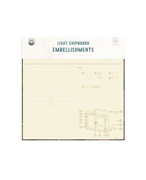 P13 Into the Woods Light Chipboard 3D Base 12x12 Inch Cabinet (P13-ITW-51)