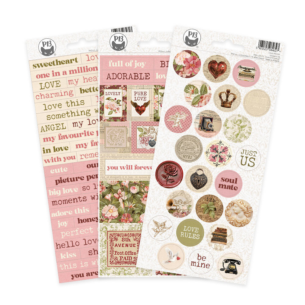 P13 Love Stories Stickers 03 (P13-LST-13) P13 Love Stories Stickers 03 (P13-LST-13)
