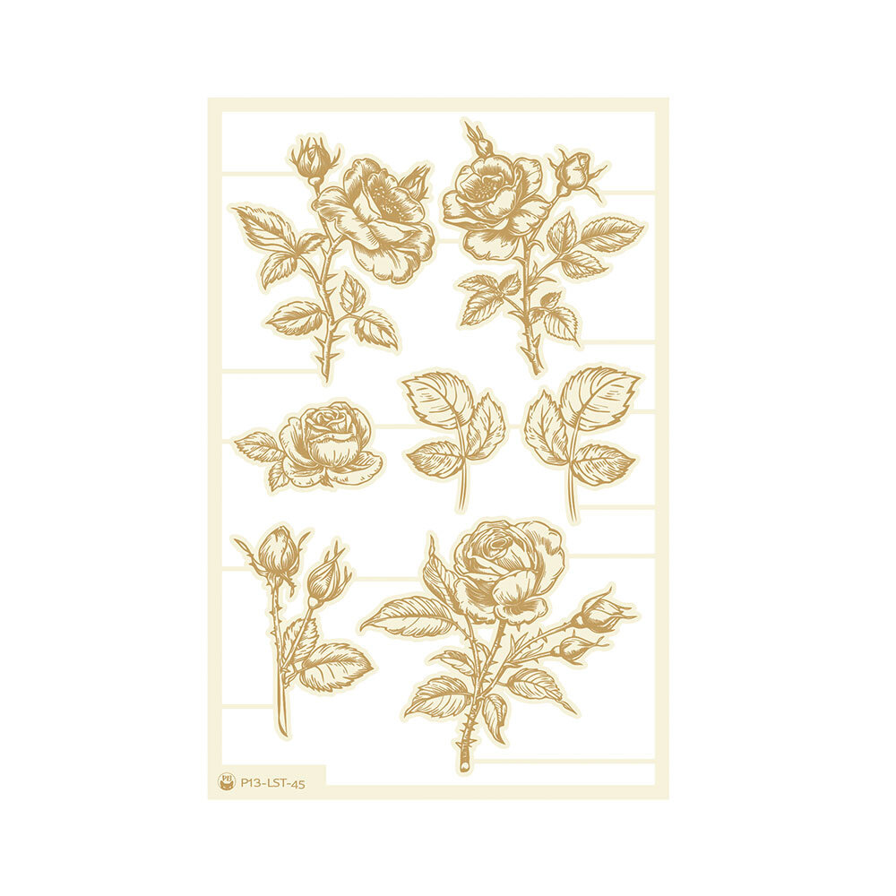 P13 Love Stories Light Chipboard Embellishments 02 (7pcs) (P13-LST-45) P13 Love Stories Light Chipboard Embellishments 02 (7pcs) (P13-LST-45)