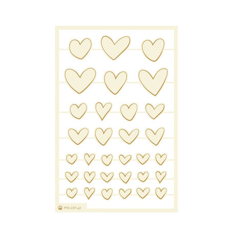 P13 Love Stories Light Chipboard Embellishments 04 (32pcs) (P13-LST-47) P13 Love Stories Light Chipboard Embellishments 04 (32pcs) (P13-LST-47)