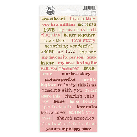 P13 Love Stories Stickers 01 (P13-LST-11) P13 Love Stories Stickers 01 (P13-LST-11)
