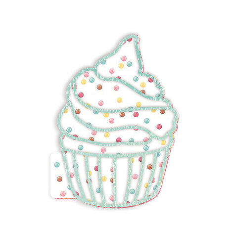 P13 Light Chipboard 6x8 Inch Album Base w/Papers Cupcake (P13-ALB-11) P13 Light Chipboard 6x8 Inch Album Base w/Papers Cupcake (P13-ALB-11)