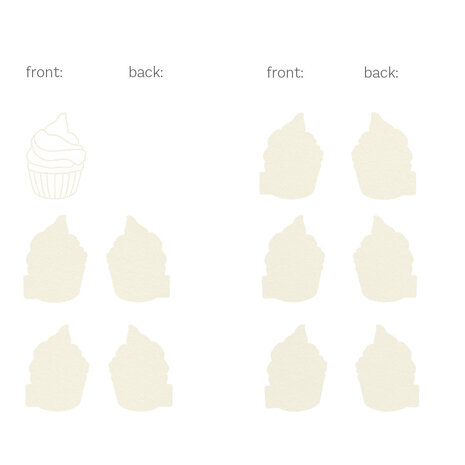 P13 Light Chipboard 6x8 Inch Album Base w/Papers Cupcake (P13-ALB-11) P13 Light Chipboard 6x8 Inch Album Base w/Papers Cupcake (P13-ALB-11)