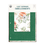 P13 Light Chipboard 6x8 Inch Album Base w/Papers Frame (P13-ALB-01)