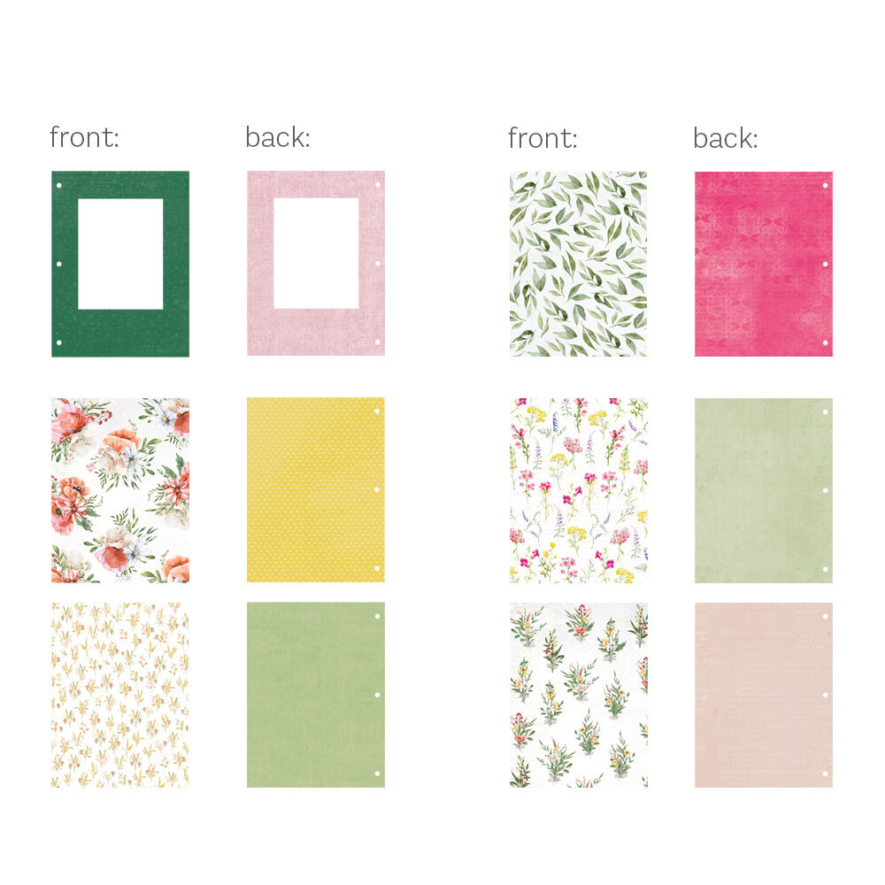 P13 Light Chipboard 6x8 Inch Album Base w/Papers Frame (P13-ALB-01) P13 Light Chipboard 6x8 Inch Album Base w/Papers Frame (P13-ALB-01)