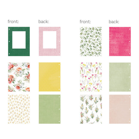 P13 Light Chipboard 6x8 Inch Album Base w/Papers Frame (P13-ALB-01) P13 Light Chipboard 6x8 Inch Album Base w/Papers Frame (P13-ALB-01)