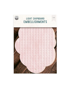 P13 Light Chipboard 6x8 Inch Album Base w/Papers Pink Cloud (P13-ALB-05b) P13 Light Chipboard 6x8 Inch Album Base w/Papers Pink Cloud (P13-ALB-05b)