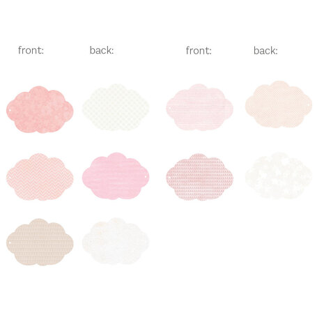 P13 Light Chipboard 6x8 Inch Album Base w/Papers Pink Cloud (P13-ALB-05b) P13 Light Chipboard 6x8 Inch Album Base w/Papers Pink Cloud (P13-ALB-05b)