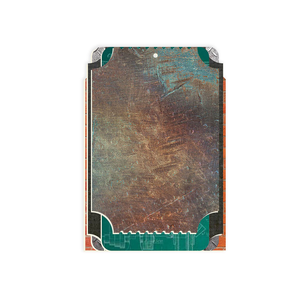 P13 Light Chipboard 6x8 Inch Album Base w/Papers Tickets (P13-ALB-06) P13 Light Chipboard 6x8 Inch Album Base w/Papers Tickets (P13-ALB-06)