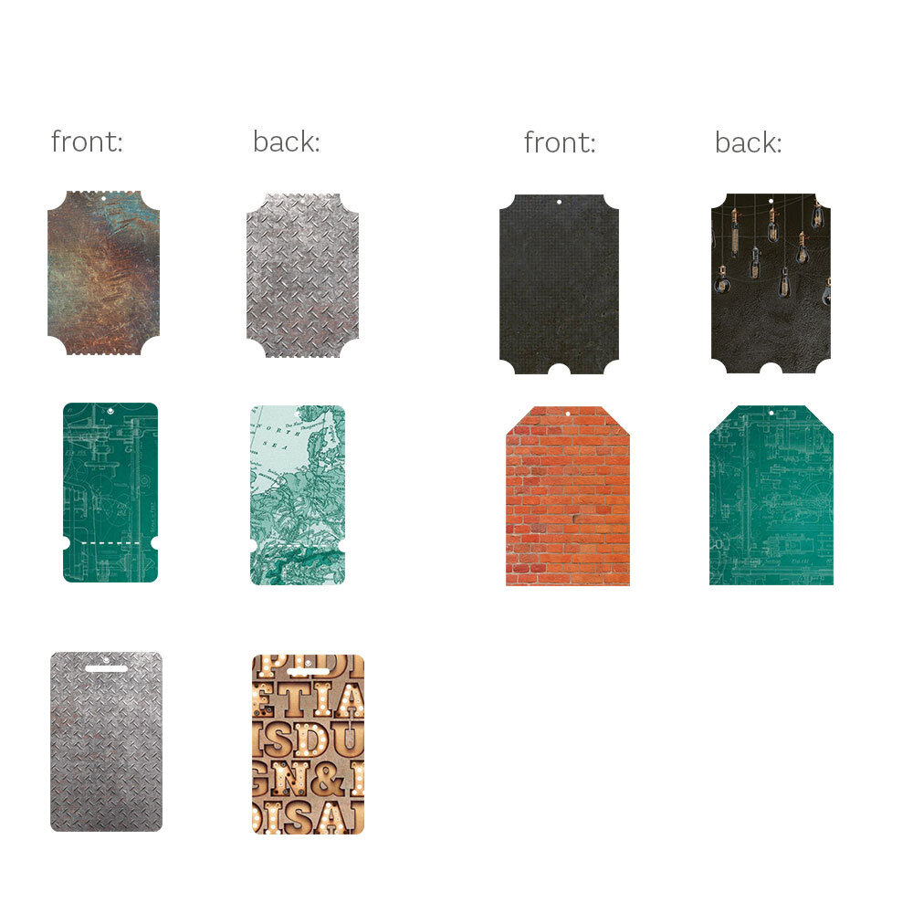 P13 Light Chipboard 6x8 Inch Album Base w/Papers Tickets (P13-ALB-06) P13 Light Chipboard 6x8 Inch Album Base w/Papers Tickets (P13-ALB-06)