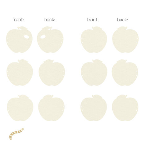 P13 Light Chipboard 8x8 Inch Album Base w/Papers Apple (P13-ALB-09) P13 Light Chipboard 8x8 Inch Album Base w/Papers Apple (P13-ALB-09)