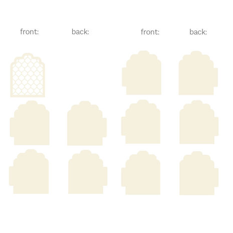 P13 Light Chipboard 8x8 Inch Album Base w/Papers Oriental Window Shutter (P13-ALB-13) P13 Light Chipboard 8x8 Inch Album Base w/Papers Oriental Window Shutter (P13-ALB-13)