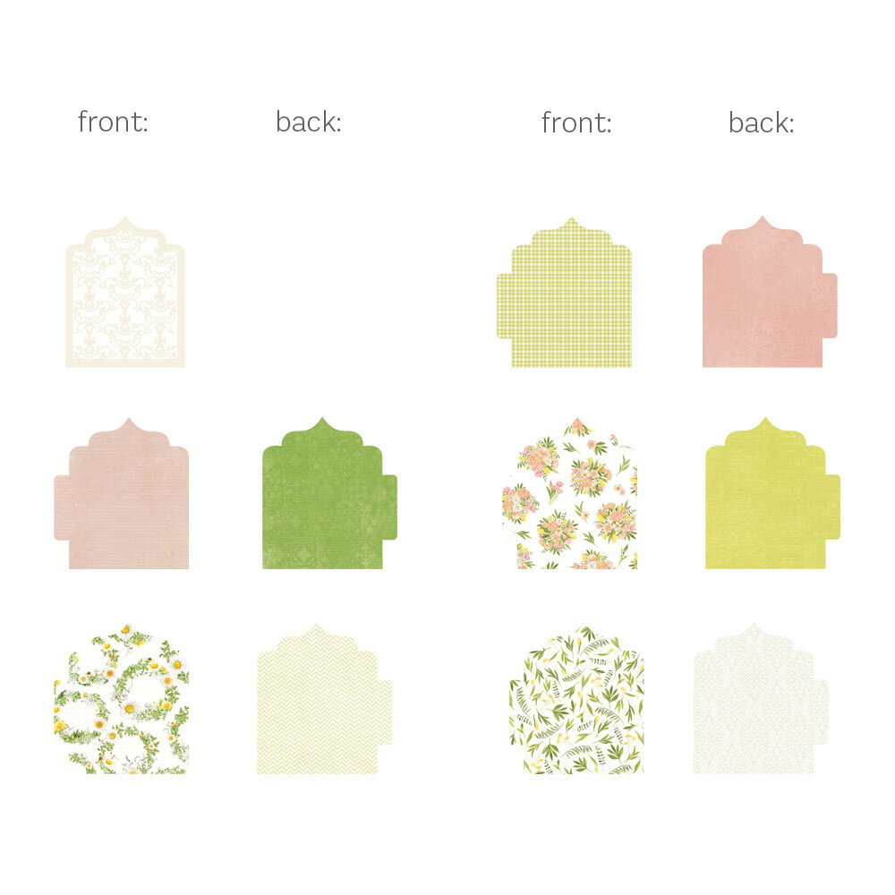 P13 Light Chipboard 8x8 Inch Album Base w/Papers Vintage Window Shutter (P13-ALB-12) P13 Light Chipboard 8x8 Inch Album Base w/Papers Vintage Window Shutter (P13-ALB-12)