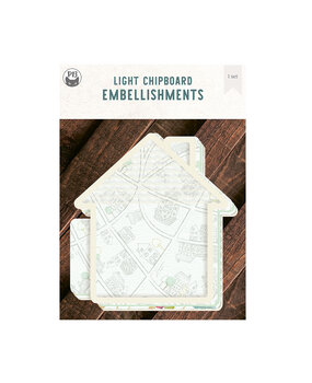 P13 Light Chipboard 6x8 Inch Album Base w/Papers Small House (P13-ALB-16) P13 Light Chipboard 6x8 Inch Album Base w/Papers Small House (P13-ALB-16)