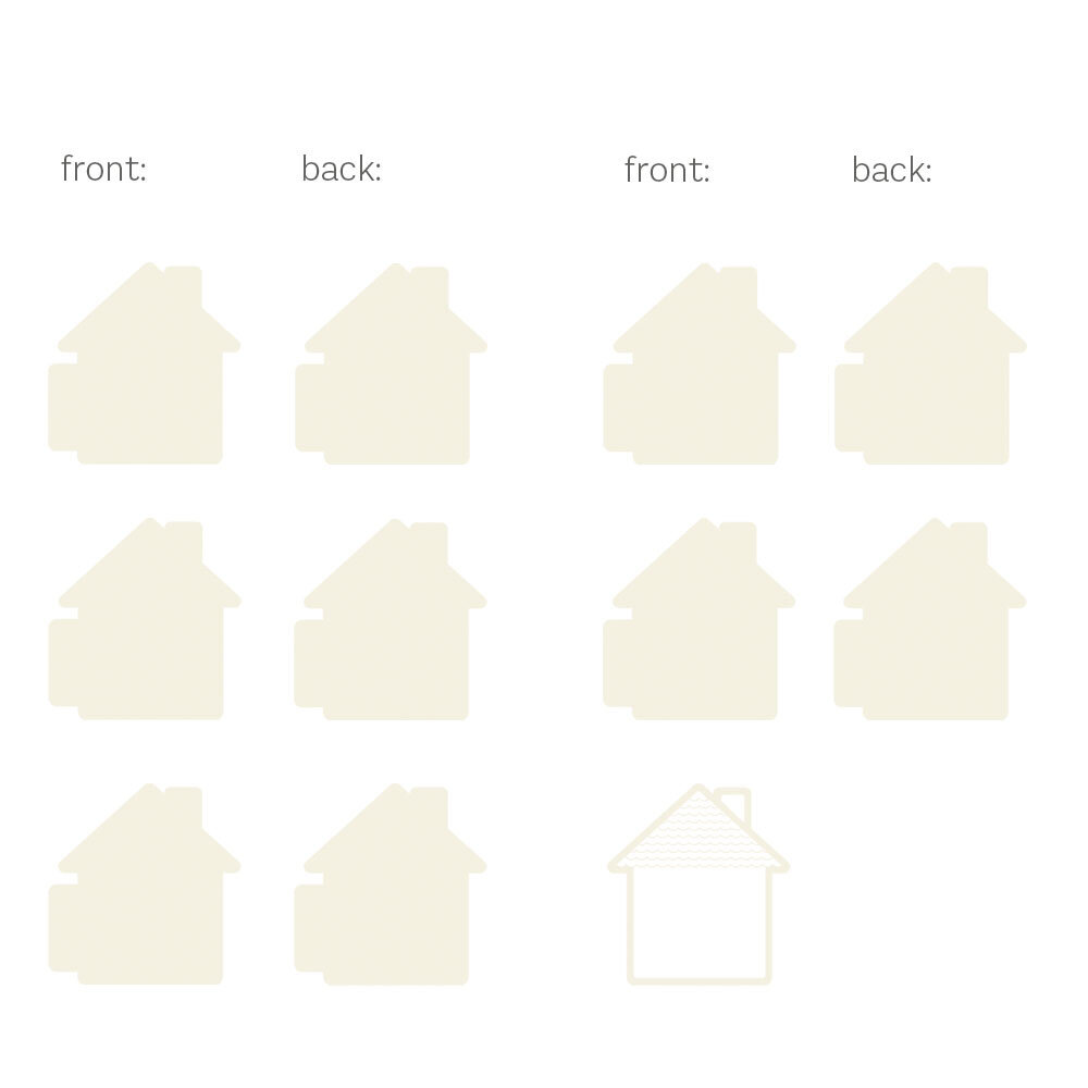 P13 Light Chipboard 6x8 Inch Album Base w/Papers Small House (P13-ALB-16) P13 Light Chipboard 6x8 Inch Album Base w/Papers Small House (P13-ALB-16)