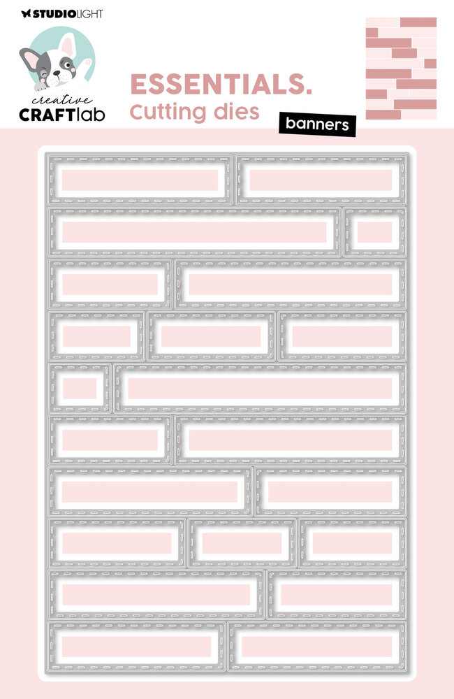 Creative Craftlab Banners Essentials Cutting Die (CCL-ES-CD907) (DISCONTINUED) Creative Craftlab Banners Essentials Cutting Die (CCL-ES-CD907) (DISCONTINUED)