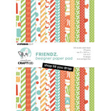 Creative Craftlab Friendz Design Paper A5 Shop Till You Drop (CCL-FR-DPP257) (DISCONTINUED)