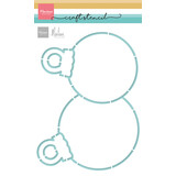 Marianne Design Craft Stencil by Marleen Christmas Ornaments (PS8173)