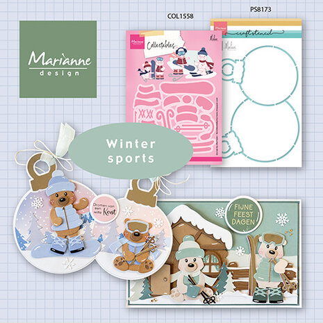 Marianne Design Collectables by Marleen Winter Sports Accessories (COL1558)