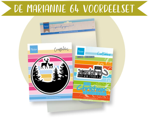 Marianne Design Product Assorti Marianne 64 Special (PA4198) Marianne Design Product Assorti Marianne 64 Special (PA4198)