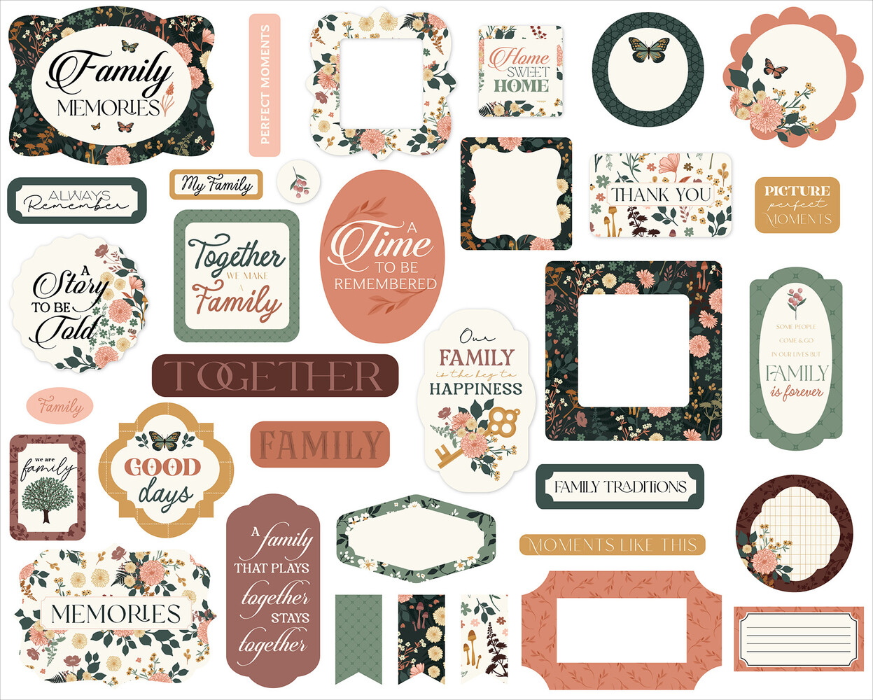 Echo Park Family Ephemera (FAM403024) Echo Park Family Ephemera (FAM403024)