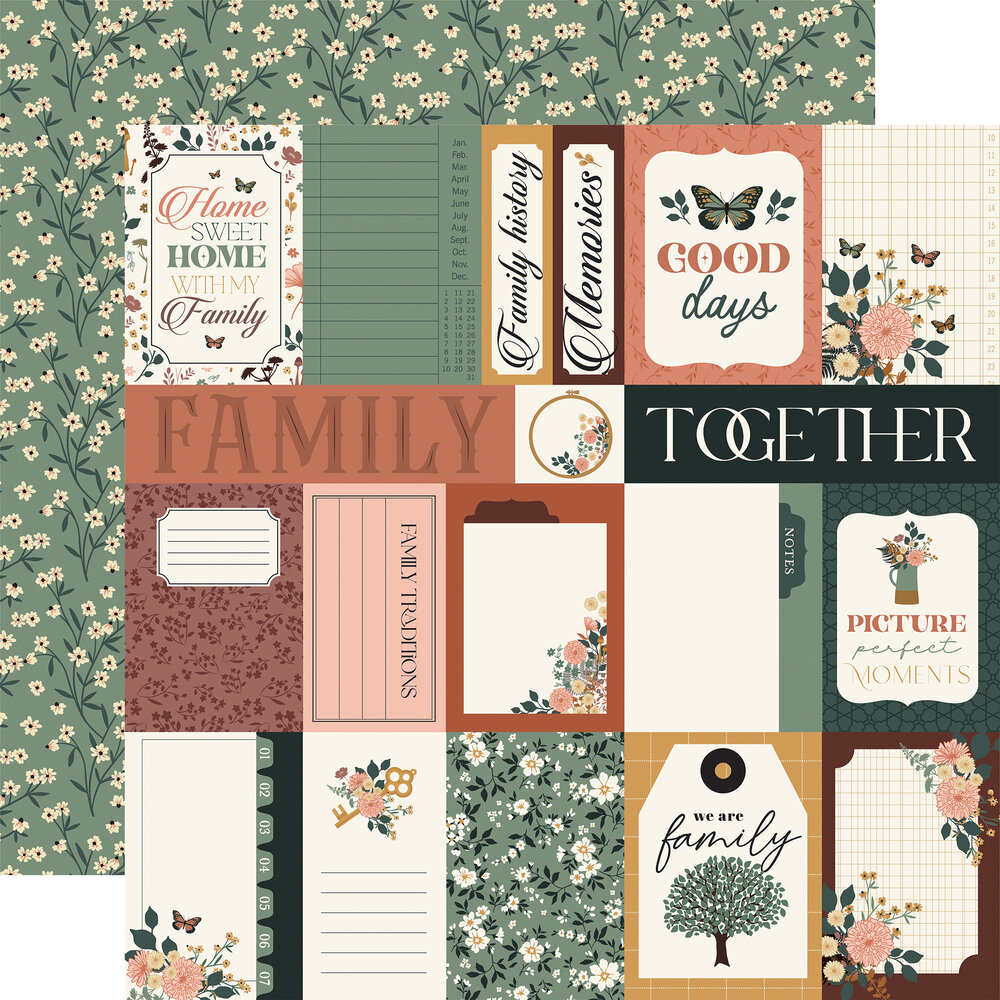 Echo Park Family 12x12 Inch Collection Kit (FAM403016) Echo Park Family 12x12 Inch Collection Kit (FAM403016)