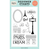 Carta Bella Walking Through Paris Designer Stamps (CBP405040)
