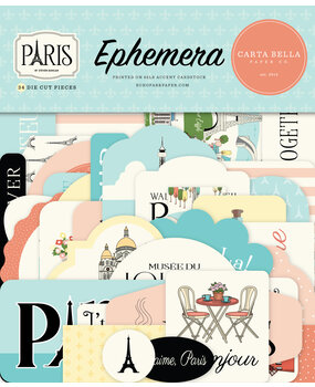 Carta Bella Paris Ephemera (CBP405024)