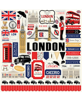 Carta Bella London Element Sticker (CBL404014)