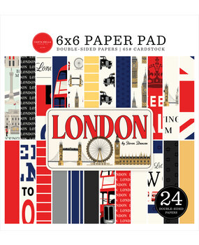 Carta Bella London 6x6 Inch Paper Pad (CBL404023)