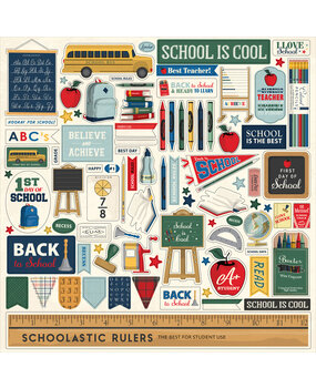 Carta Bella Back To School Element Sticker (CBBTS401014)