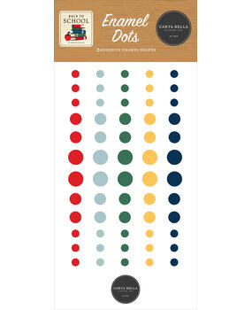 Carta Bella Back To School Enamel Dots (CBBTS401028)