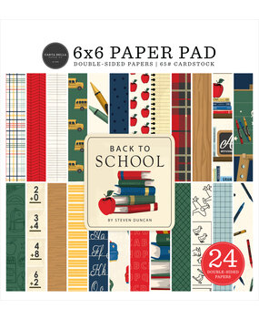 Carta Bella Back To School 6x6 Inch Paper Pad (CBBTS401023)