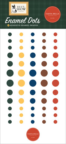 Carta Bella Best In Show Enamel Dots (CBBIS402028)