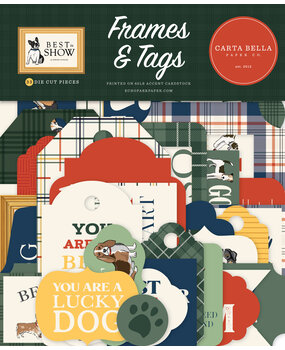 Carta Bella Best In Show Frames & Tags (CBBIS402025)