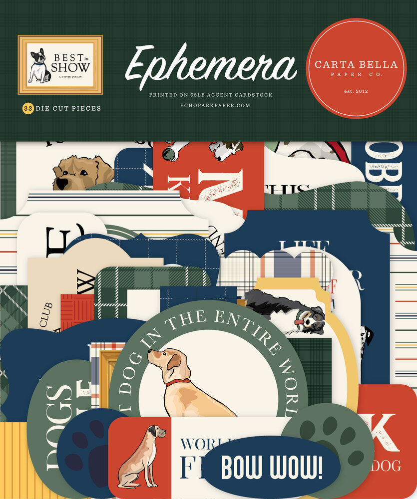 Carta Bella Best In Show Ephemera (CBBIS402024)