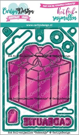 CarlijnDesign Hot Foil Stamps + Dies Gift (CDHF-0064) CarlijnDesign Hot Foil Stamps + Dies Gift (CDHF-0064)