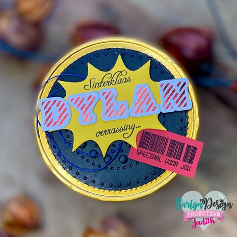 CarlijnDesign Hot Foil Alfabet Chocoladeletters (CDHF-0060)