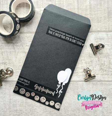 CarlijnDesign Washi Tape Verjaardagspost Holo (CDWT-0008) CarlijnDesign Washi Tape Verjaardagspost Holo (CDWT-0008)