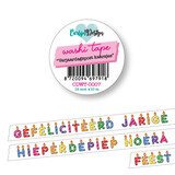 CarlijnDesign Washi Tape Verjaardagspost Kaarsjes (CDWT-0007)