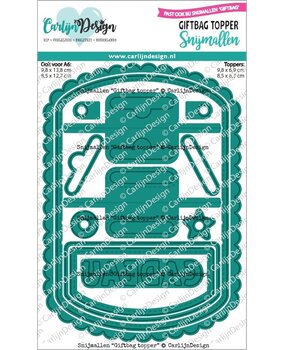 CarlijnDesign Dies Giftbag Topper (CDSN-0284)