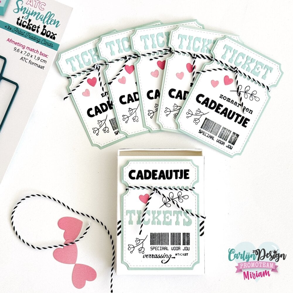 CarlijnDesign Stempels Cadeaubon Kerst (CDST-0132) CarlijnDesign Stempels Cadeaubon Kerst (CDST-0132)